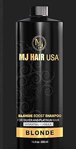 MJ Hair Blonde Boost Shampoo 500 ML - IZZAT DAOUK SA
