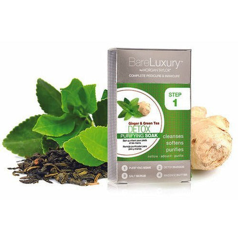 Morgan Taylor Bare Luxury Detox Ginger & Green Tea 4Pcs Pack 51319 - IZZAT DAOUK SA