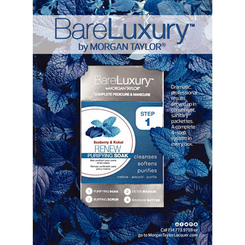 Morgan Taylor Bare Luxury Renew Seaberry & Kukui 4Pcs Pack 51317 - IZZAT DAOUK SA