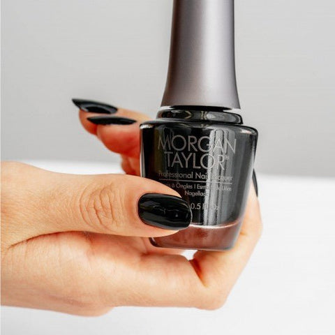 Morgan Taylor Nail Polish 3110830 Black Shadow 15Ml - IZZAT DAOUK SA