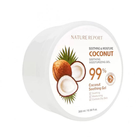 Nature Report Coconut Soothing Gel 99% 300Ml - IZZAT DAOUK SA