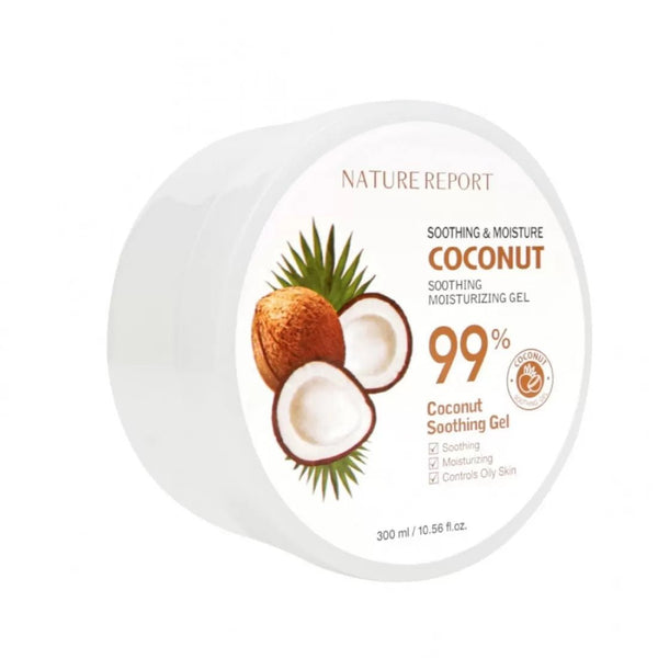 Nature Report Coconut Soothing Gel 99% 300Ml - IZZAT DAOUK SA
