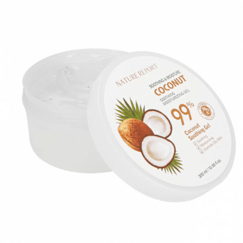 Nature Report Coconut Soothing Gel 99% 300Ml - IZZAT DAOUK SA