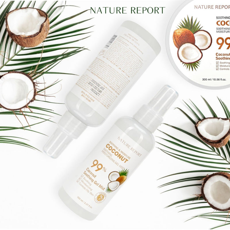 Nature Report Coconut Soothing Mist 99% 150Ml - IZZAT DAOUK SA