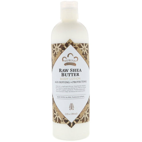 Nubian Raw Shea Butter Body Lotion 384Ml - IZZAT DAOUK SA