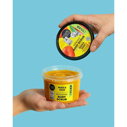 Organic Shop Repairing Body Scrub Mango And Sugar 250 Ml - IZZAT DAOUK SA