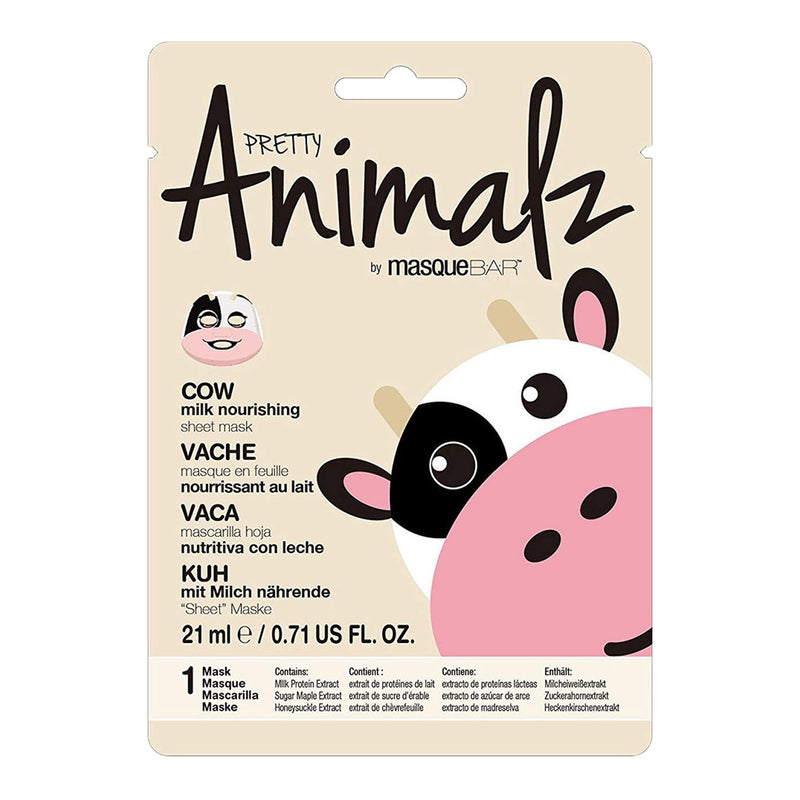 Pretty Animalz Cow Sheet Mask 21Ml - IZZAT DAOUK SA