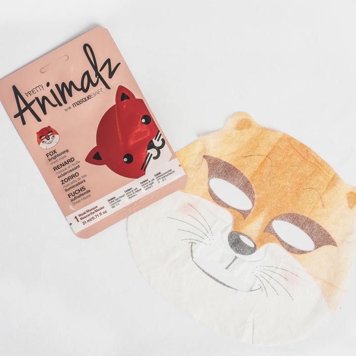 Pretty Animalz Fox Sheet Mask 21Ml - IZZAT DAOUK SA