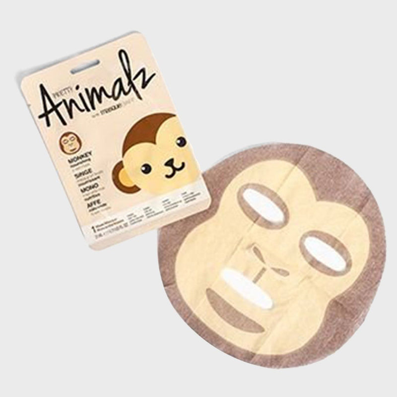 Pretty Animalz Monkey Sheet Mask 21ML - IZZAT DAOUK SA