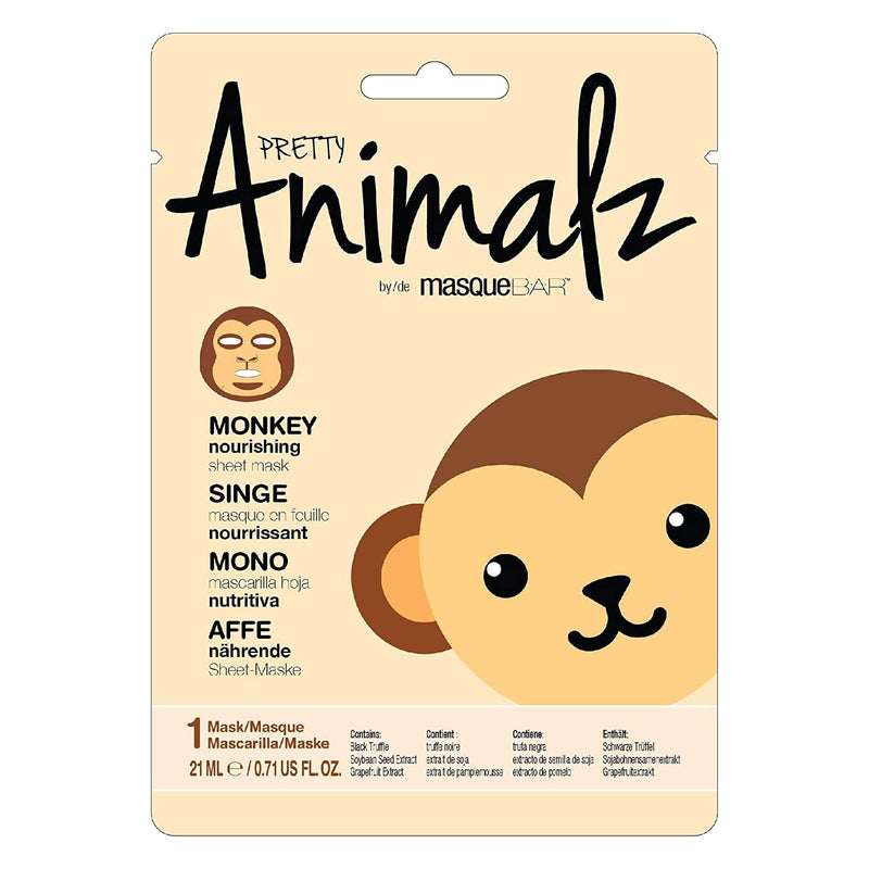 Pretty Animalz Monkey Sheet Mask 21ML - IZZAT DAOUK SA