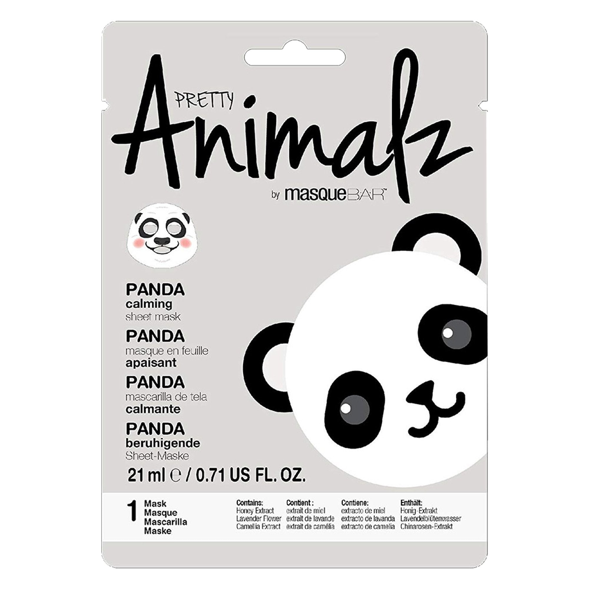 Pretty Animalz Panda Sheet Mask 21Ml - IZZAT DAOUK SA
