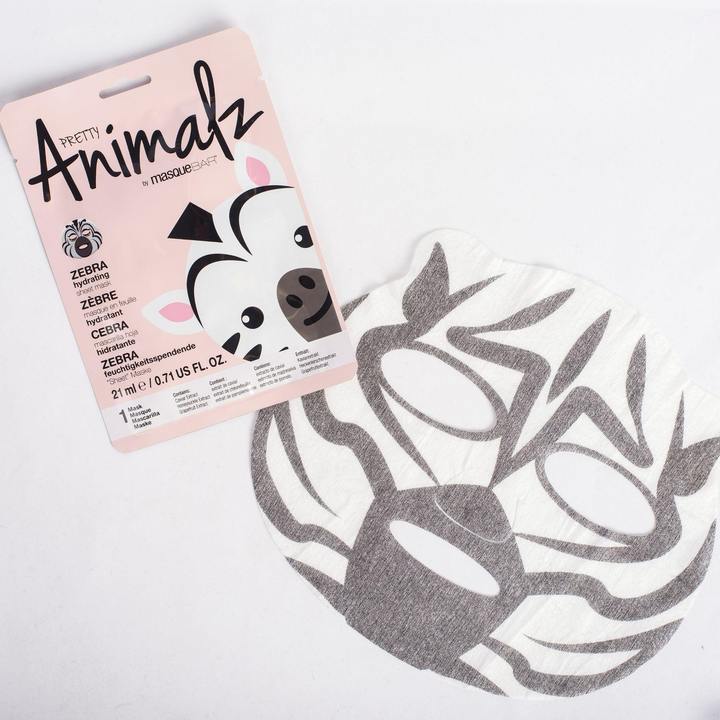 Pretty Animalz Zebra Sheet Mask 21Ml - IZZAT DAOUK SA