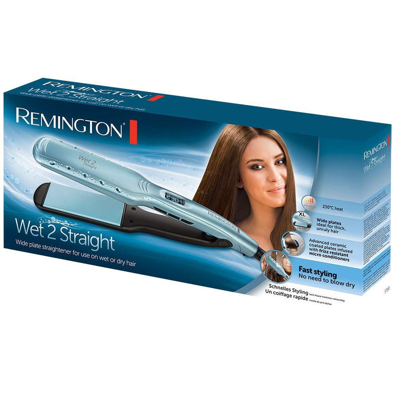 Remington Wet 2 Straight Wide Plate Straightener S7350 - IZZAT DAOUK SA