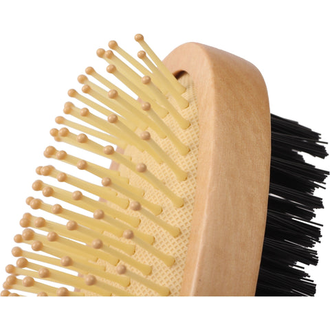 ROSE AROMA WOOD HAIR BRUSH 4736 - IZZAT DAOUK SA