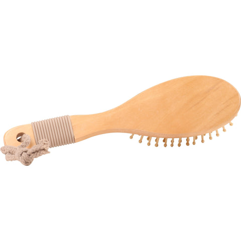 ROSE AROMA WOOD HAIR BRUSH 4738 - IZZAT DAOUK SA