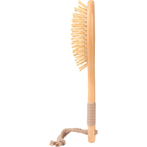 ROSE AROMA WOOD HAIR BRUSH 4738 - IZZAT DAOUK SA