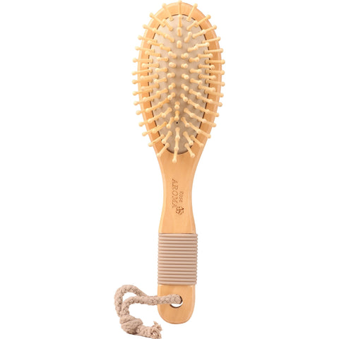 ROSE AROMA WOOD HAIR BRUSH 4738 - IZZAT DAOUK SA