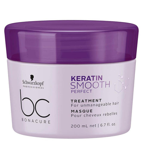 Schwarzkopf Bc Bonacure Keratin Smooth Perfect Treatment Masque 200Ml - IZZAT DAOUK SA