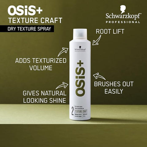 Schwarzkopf Osis Texture Craft Dry Texture Spray 300 ML - IZZAT DAOUK SA