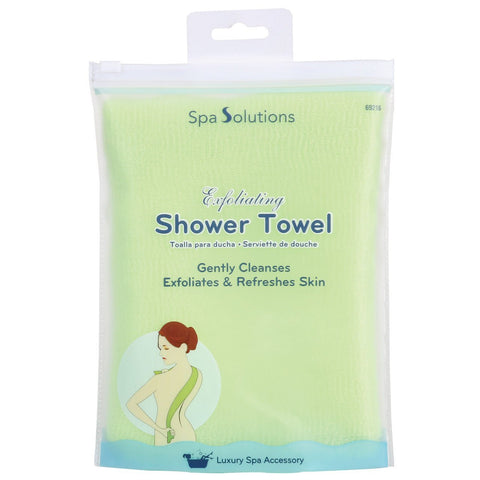 Shower Towel-Aqua - IZZAT DAOUK SA