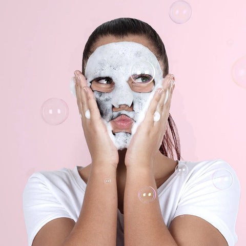 Skin Republic Bubble Purifying + Charcoal Face Mask Sheet - IZZAT DAOUK SA