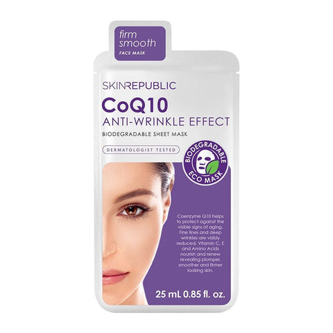 Skin Republic Coq10 + Caviar Face Sheet Mask - IZZAT DAOUK SA