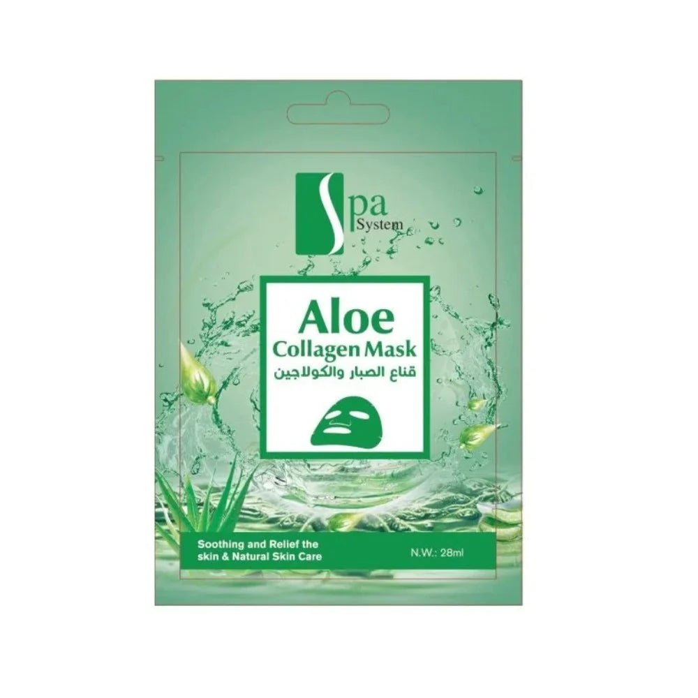 Spa System Facial Mask with Aloevera and Collagen - IZZAT DAOUK SA