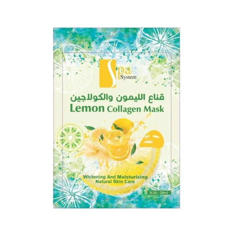 Spa System Facial Mask with Lemon and Collagen - IZZAT DAOUK SA