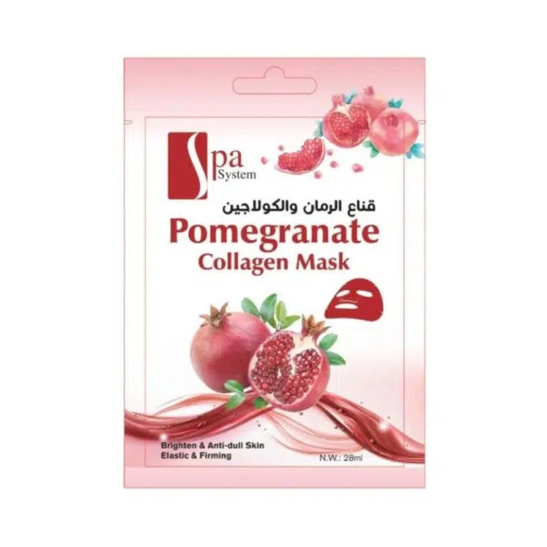 Spa System Facial Mask with pomegranate and Collagen - IZZAT DAOUK SA