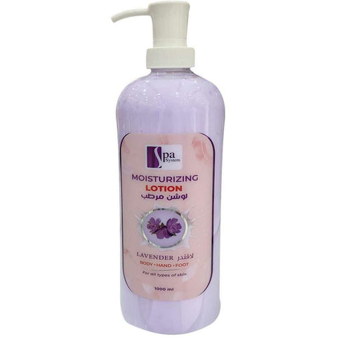 Spa System Lavender Body Lotion 1000 Ml - IZZAT DAOUK SA