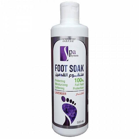 Spa System Lavender Foot Soak 500 ML - IZZAT DAOUK SA