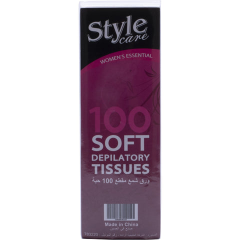 STYLE 100 SOFT DEPILATORY TISSUES - IZZAT DAOUK SA