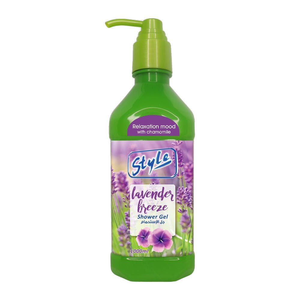 Style Lavender Breeze Shower Gel 1L - IZZAT DAOUK SA