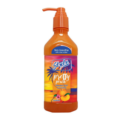 Style Pretty Peach Shower Gel 1L - IZZAT DAOUK SA