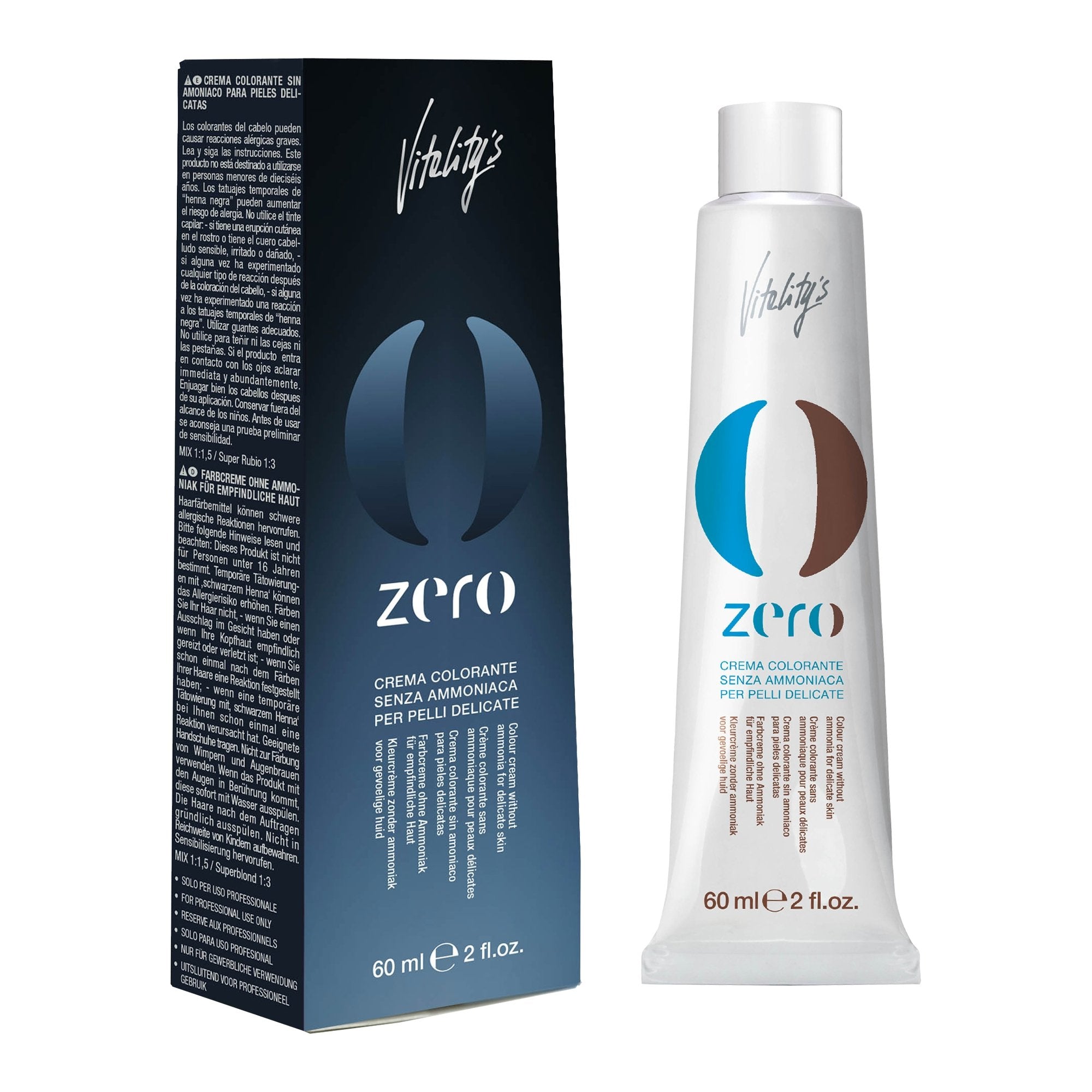 Vitality'S Zero Cream Hair Color Without Ammonia 60Ml - IZZAT DAOUK SA