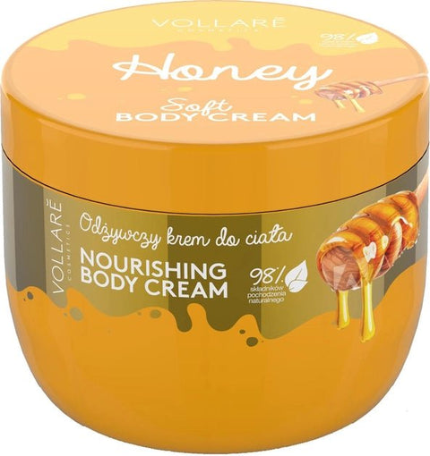 VOLLARE body moisturizing cream with honey 250 ML - IZZAT DAOUK SA