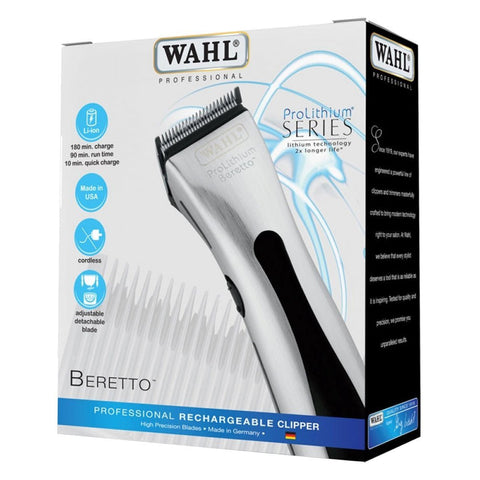 Wahl Beretto Chrome Clipper - IZZAT DAOUK SA